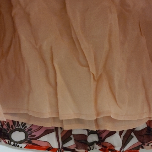 Anthropologie Floral Mini Skirt - Picture 7 of 9